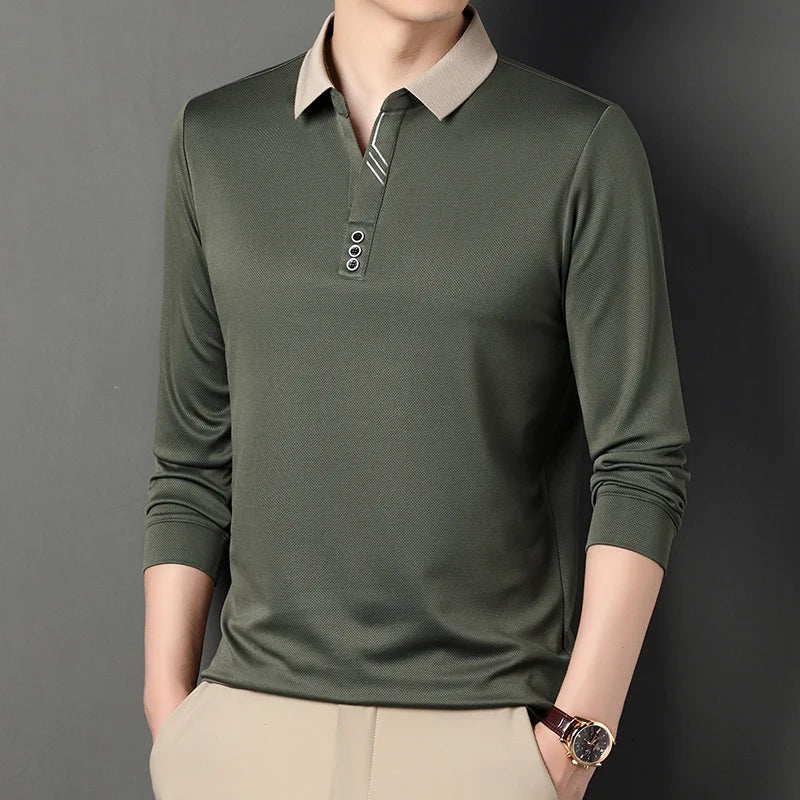 Sullivan Long-Sleeve Polo
