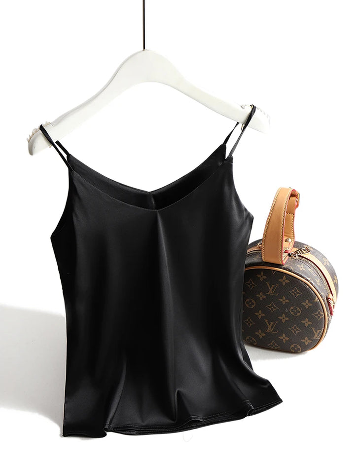 Kira Silk Strap Top