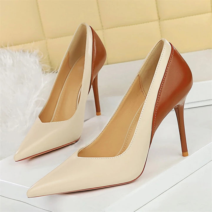 Cambria Leather Heels