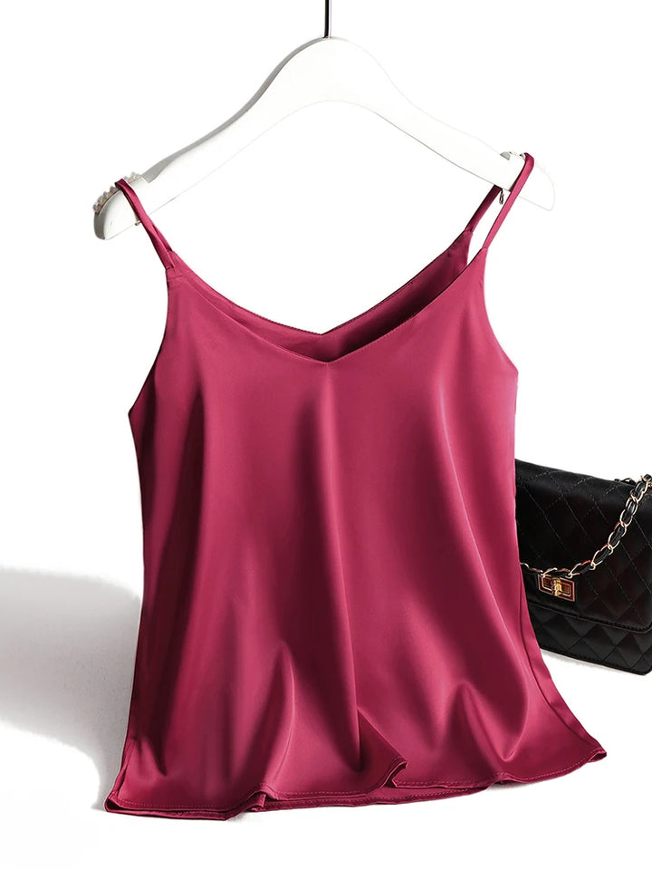 Kira Silk Strap Top