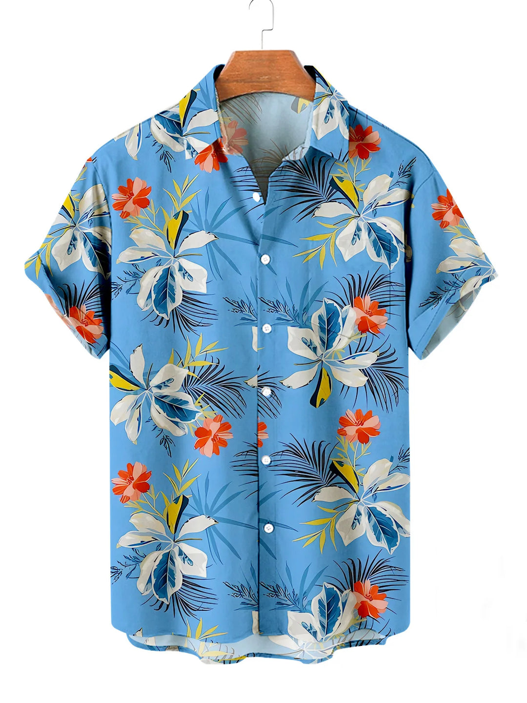 Rivai Floral Button Up Shirts