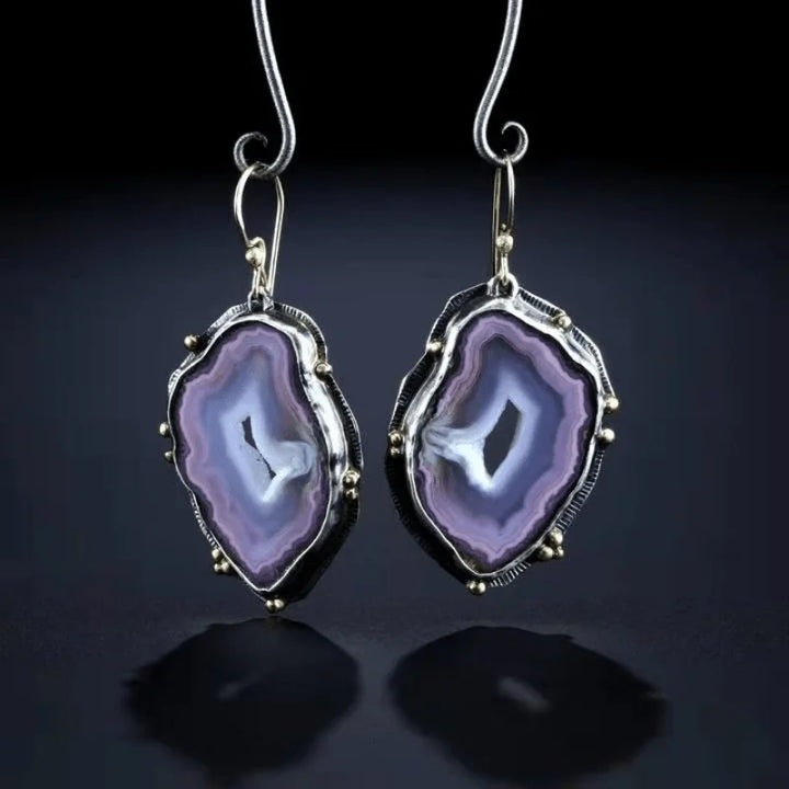 Astra Vein Stone Earrings
