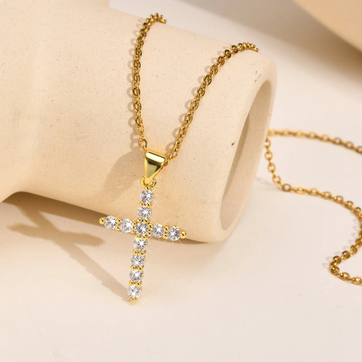 Amara Cross Necklace