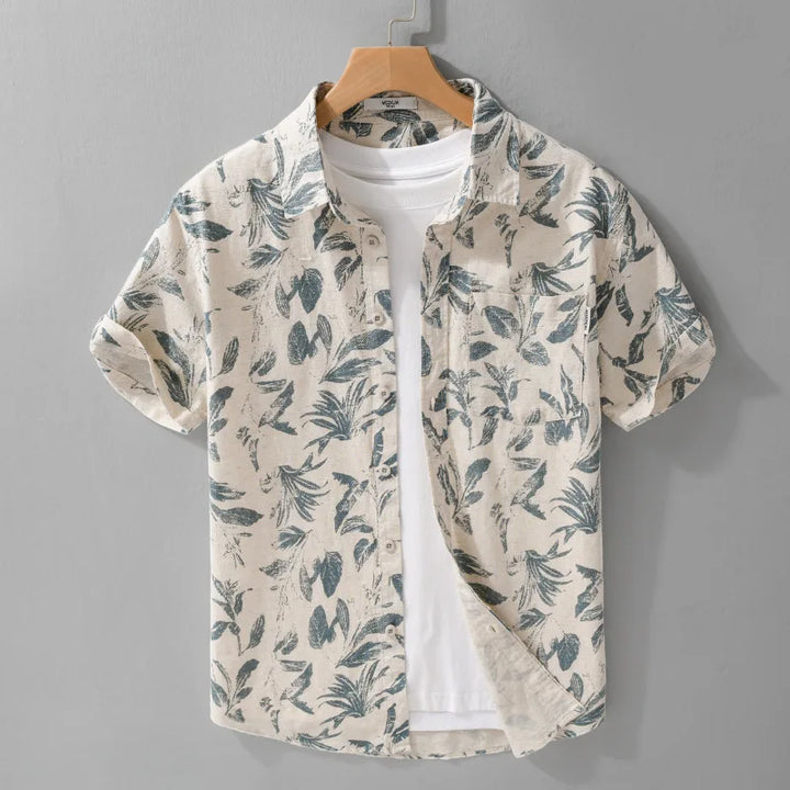 Cove Leaf Print Shirt