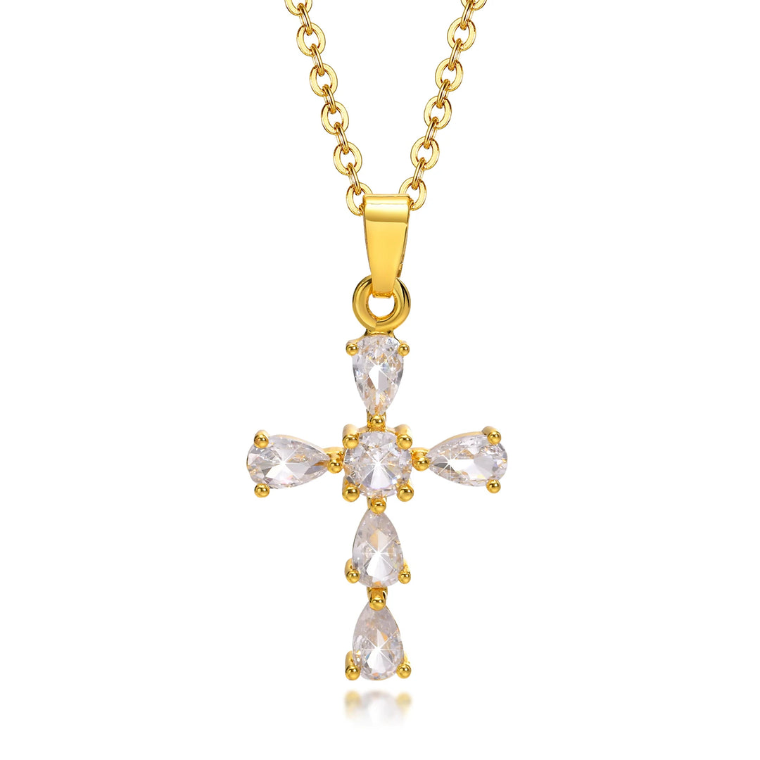Amara Cross Necklace