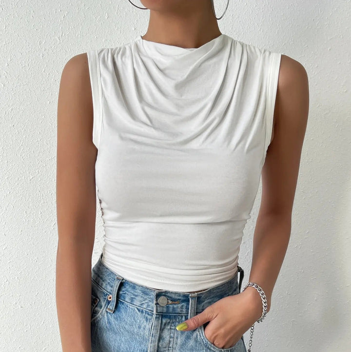 Isla Drape Sculpted Top