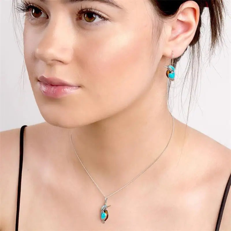 Regal Aviary Charm Necklace