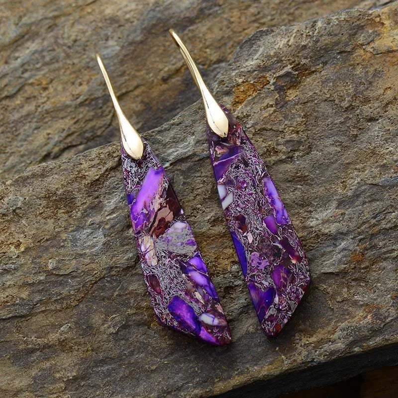 Emilia Stone Drop Earrings
