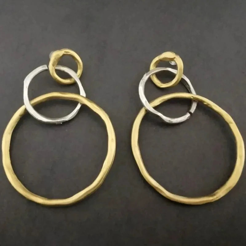 Opal Crescent Earrings