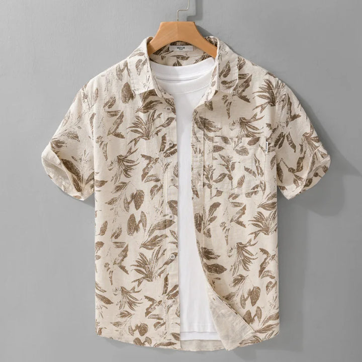 Cove Leaf Print Shirt