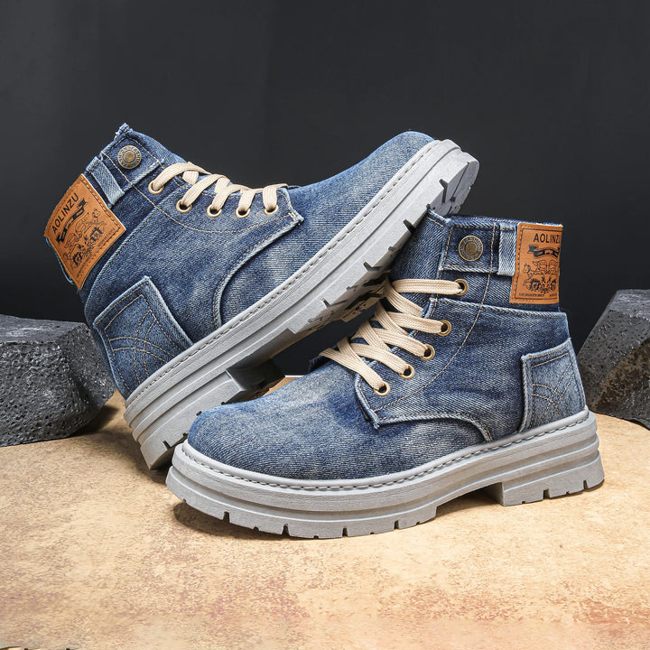 Axel Denim Boots