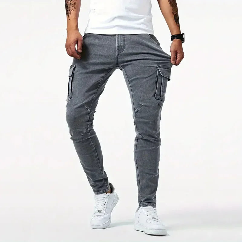 Vanguard Tapered Cargo Jeans