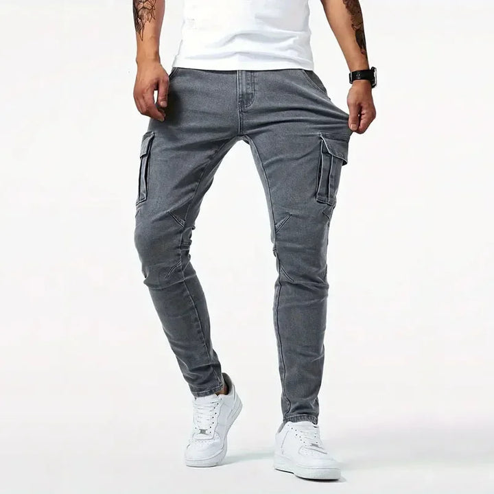 Vanguard Tapered Cargo Jeans