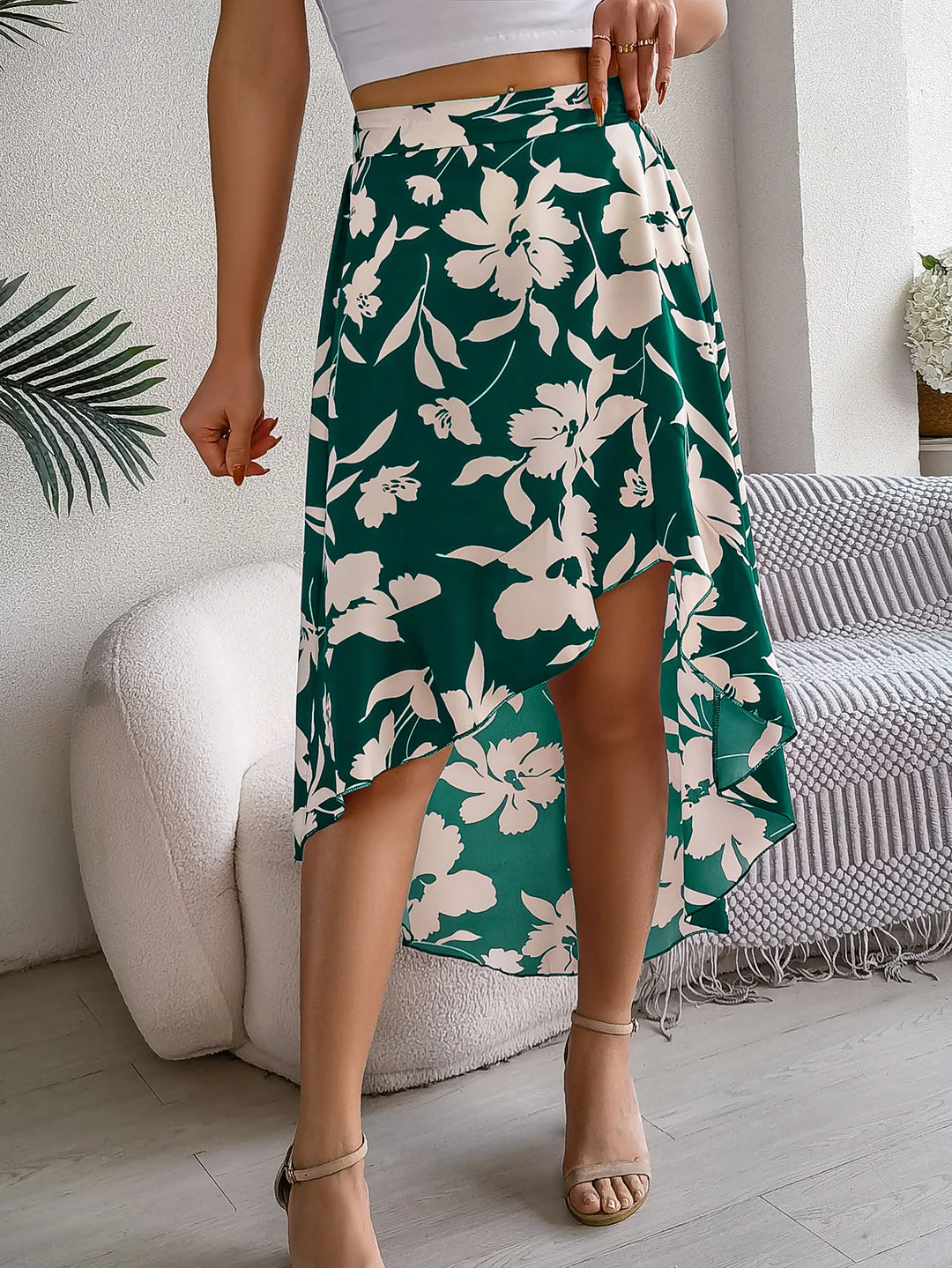 Solera Floral Skirt