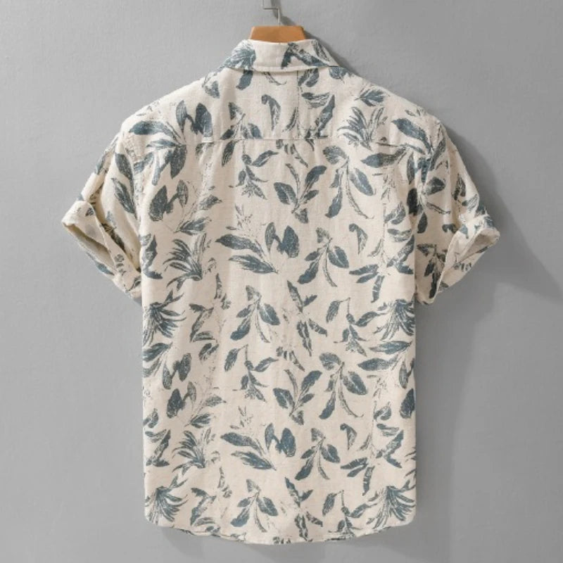 Cove Leaf Print Shirt