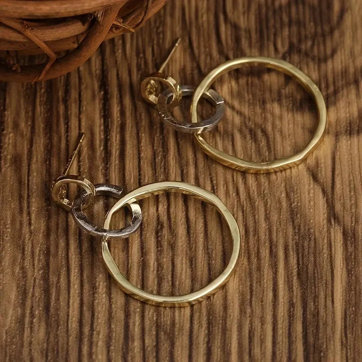 Opal Crescent Earrings