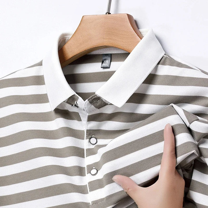 Marlow Striped Polo