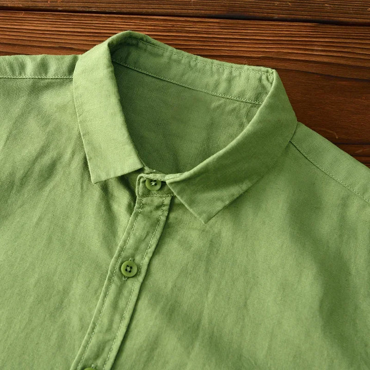 Coastal Breeze Linen Long Sleeve