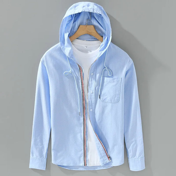 Rowan Hooded Cotton Shirt