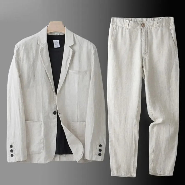 Callum Linen Suit Set