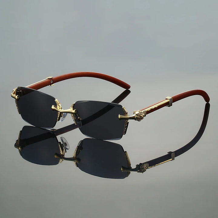 Aurelian Rimless Sunglasses