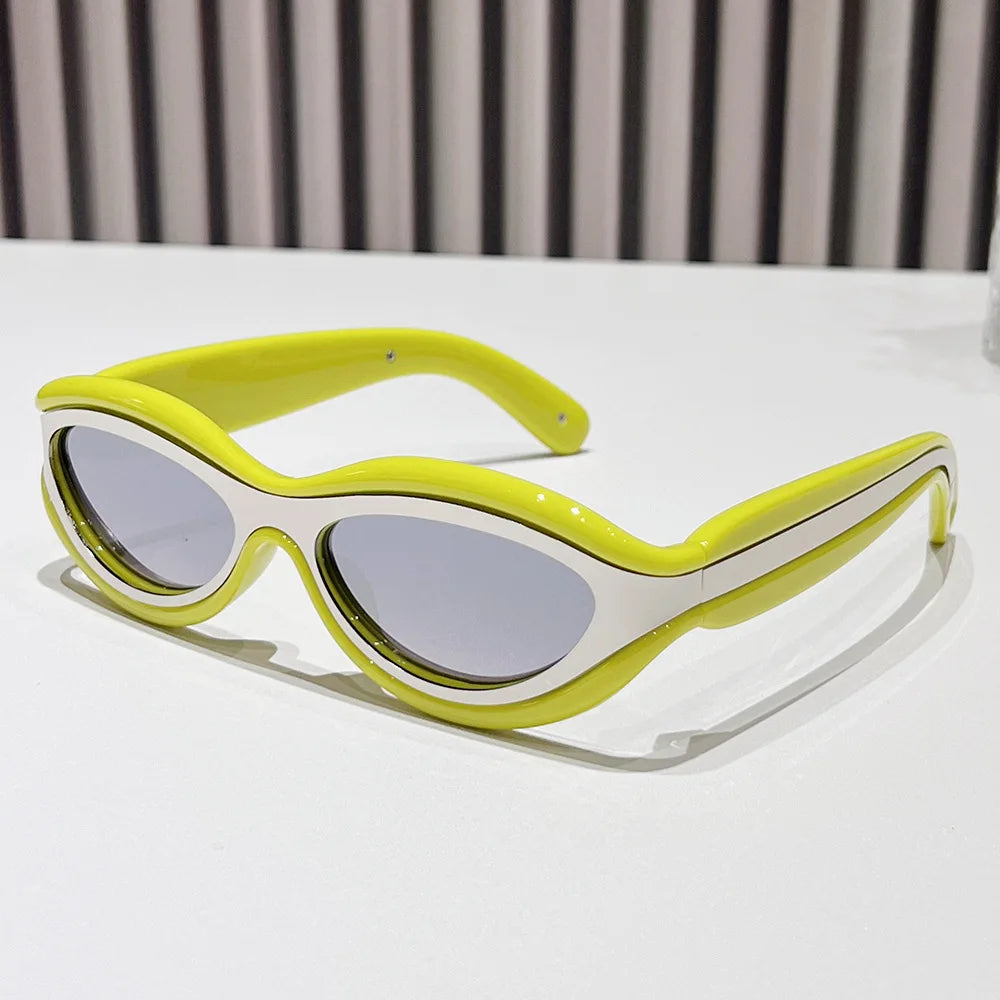 Nova Wrap Cat Eye Sunglasses