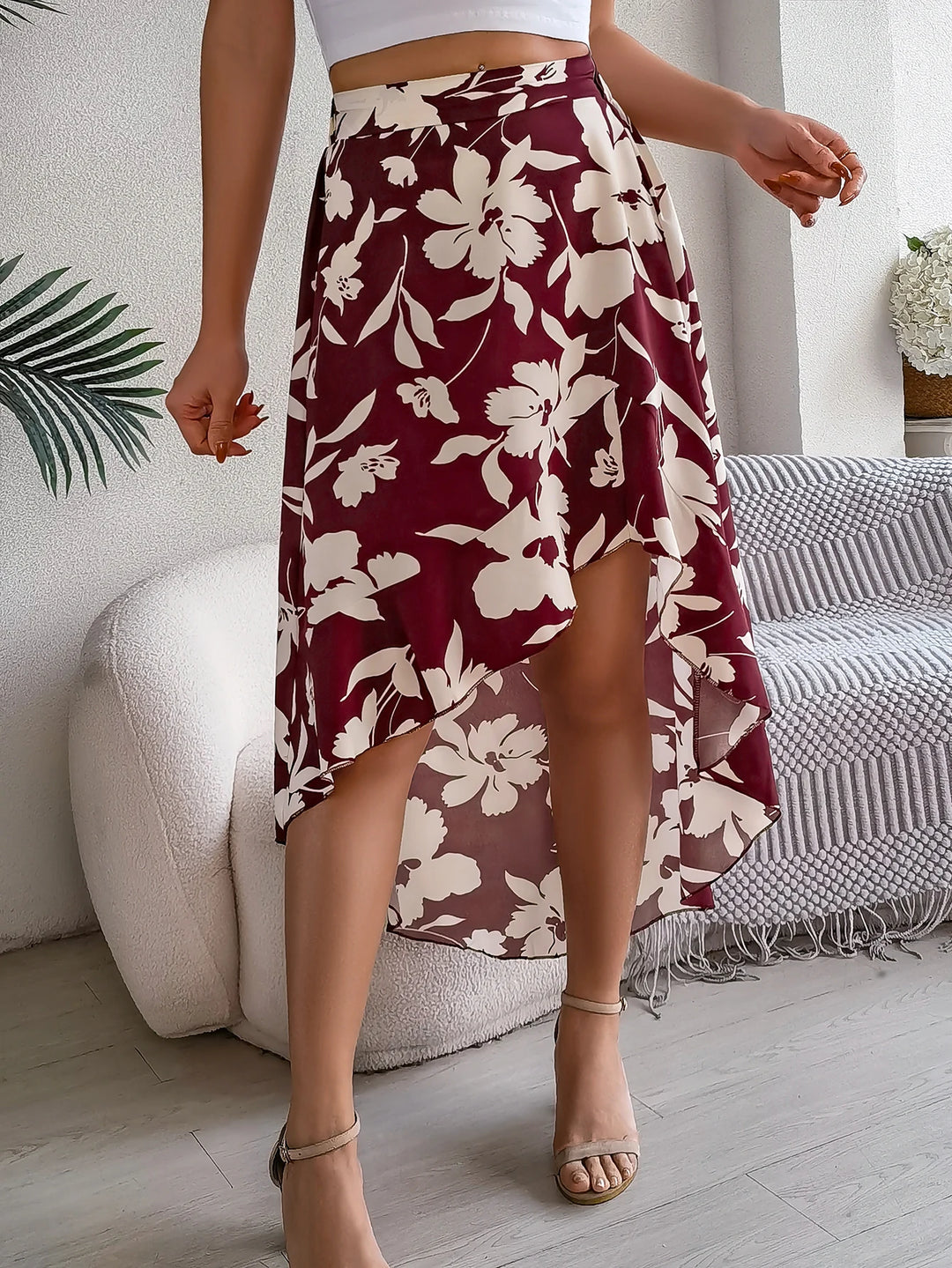 Solera Floral Skirt