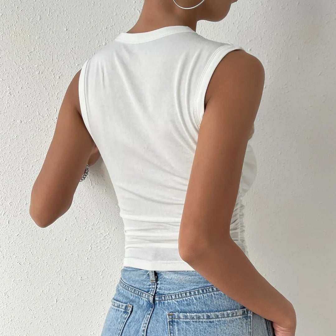 Isla Drape Sculpted Top