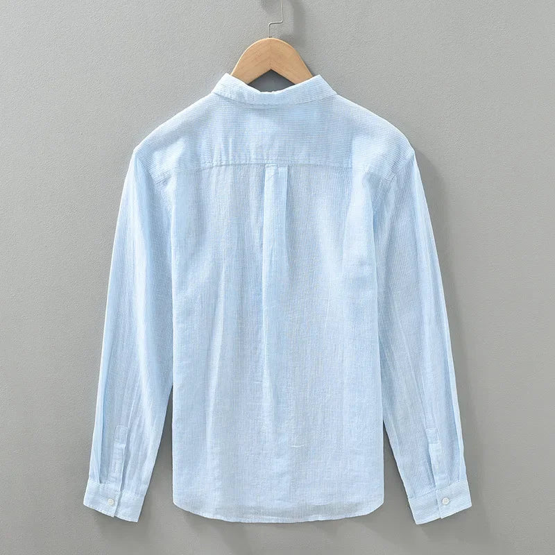 Solano Striped Linen Shirt