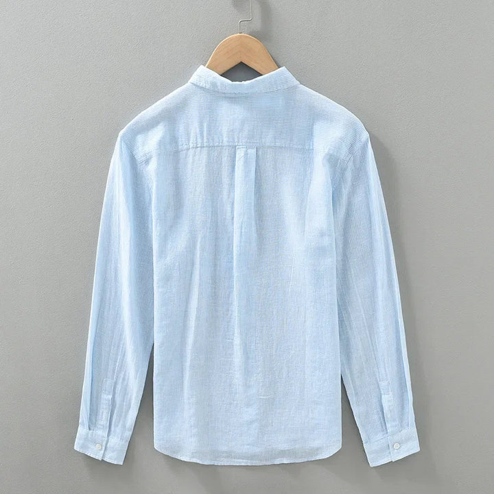 Solano Striped Linen Shirt