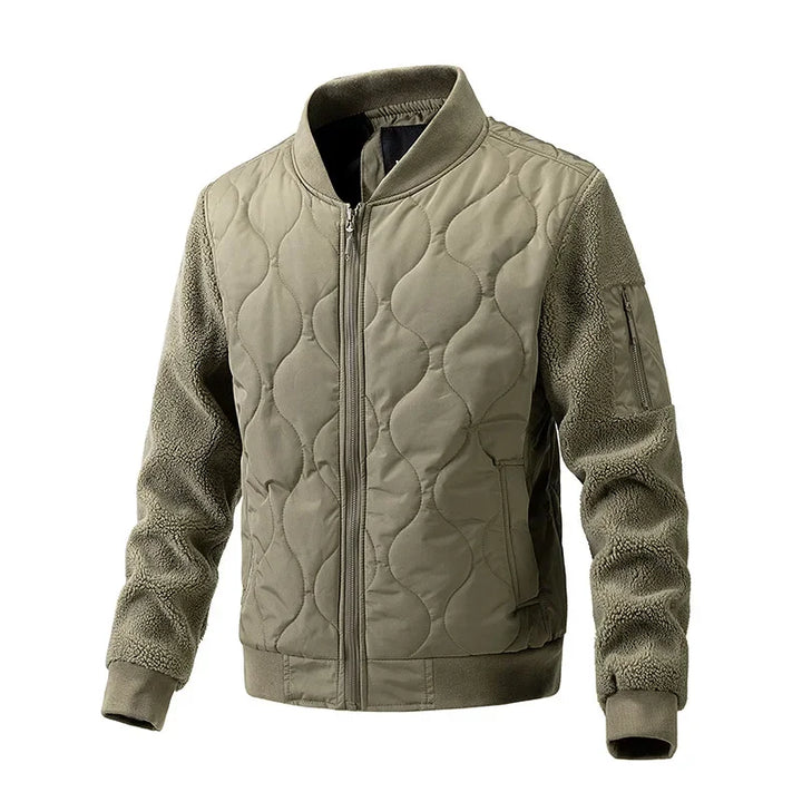 Everest Quilted Bomber Jacket