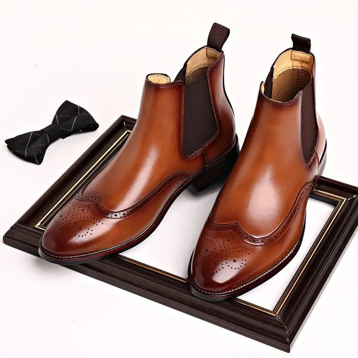 Winston Leather Chelsea Boots