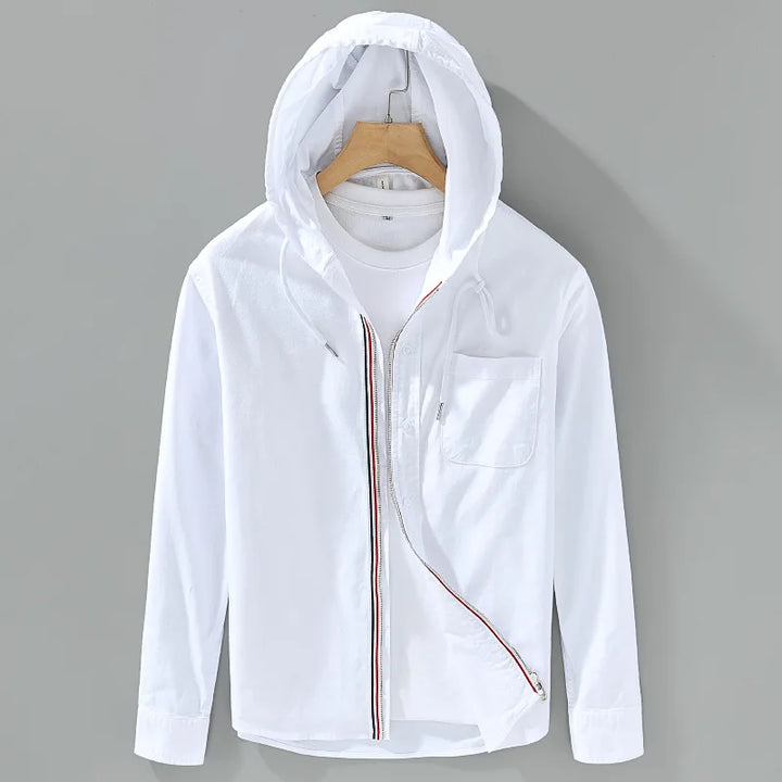 Rowan Hooded Cotton Shirt