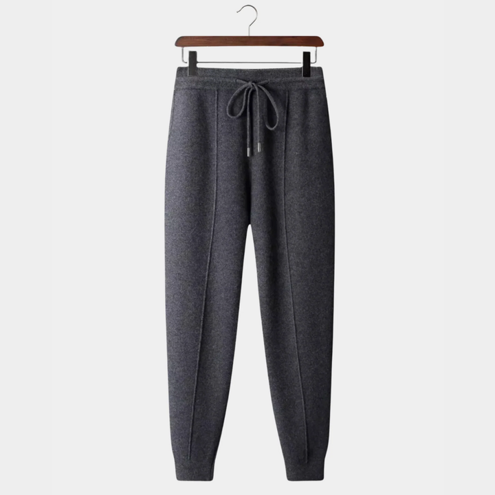 Pure Merino Wool Tapered Joggers