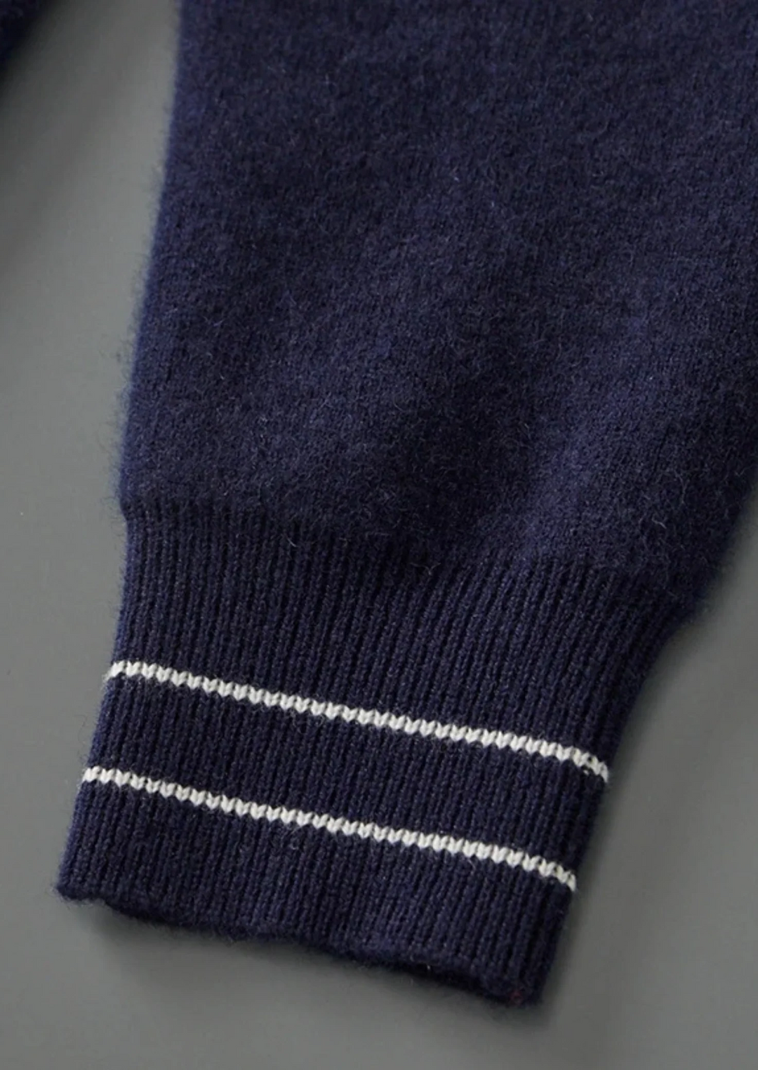 Pure Merino Wool Heritage Zip Cardigan