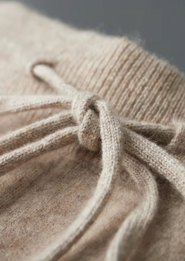 Pure Merino Wool Tapered Joggers