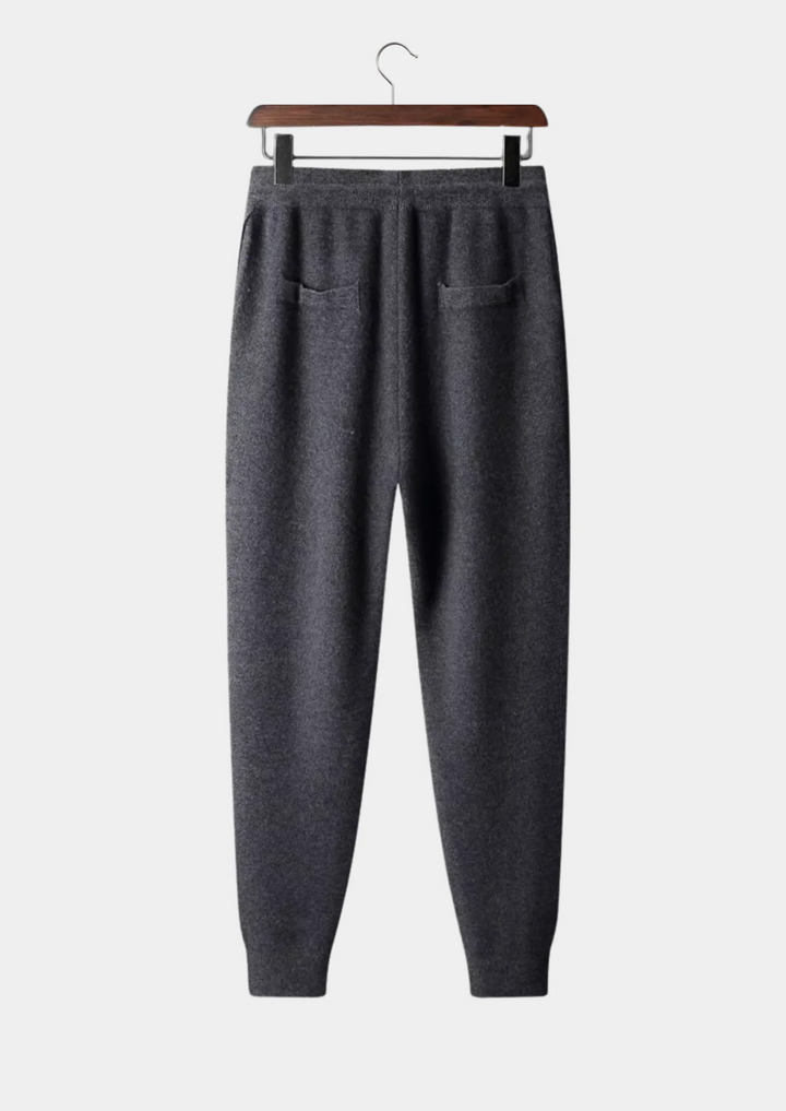 Pure Merino Wool Tapered Joggers
