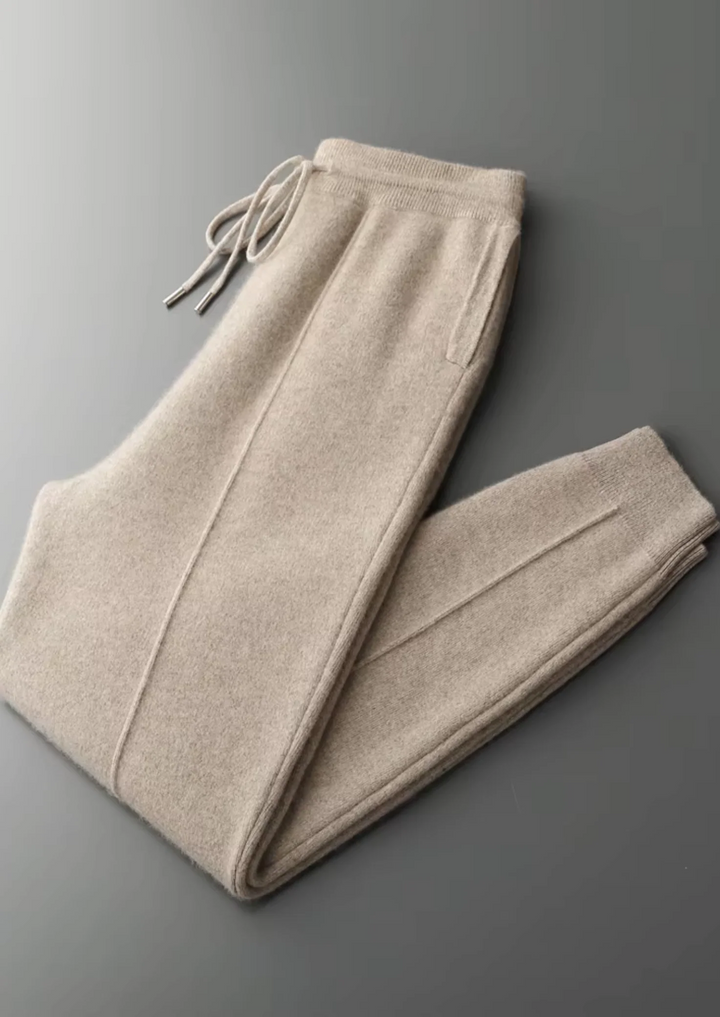 Pure Merino Wool Tapered Joggers