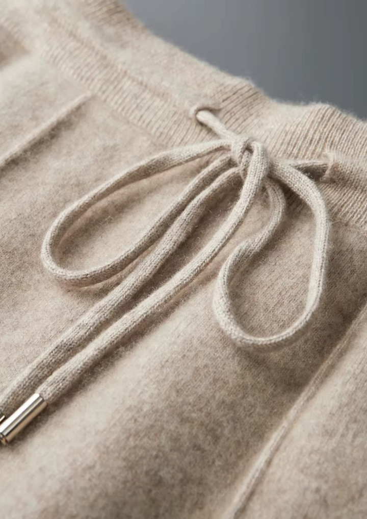 Pure Merino Wool Tapered Joggers