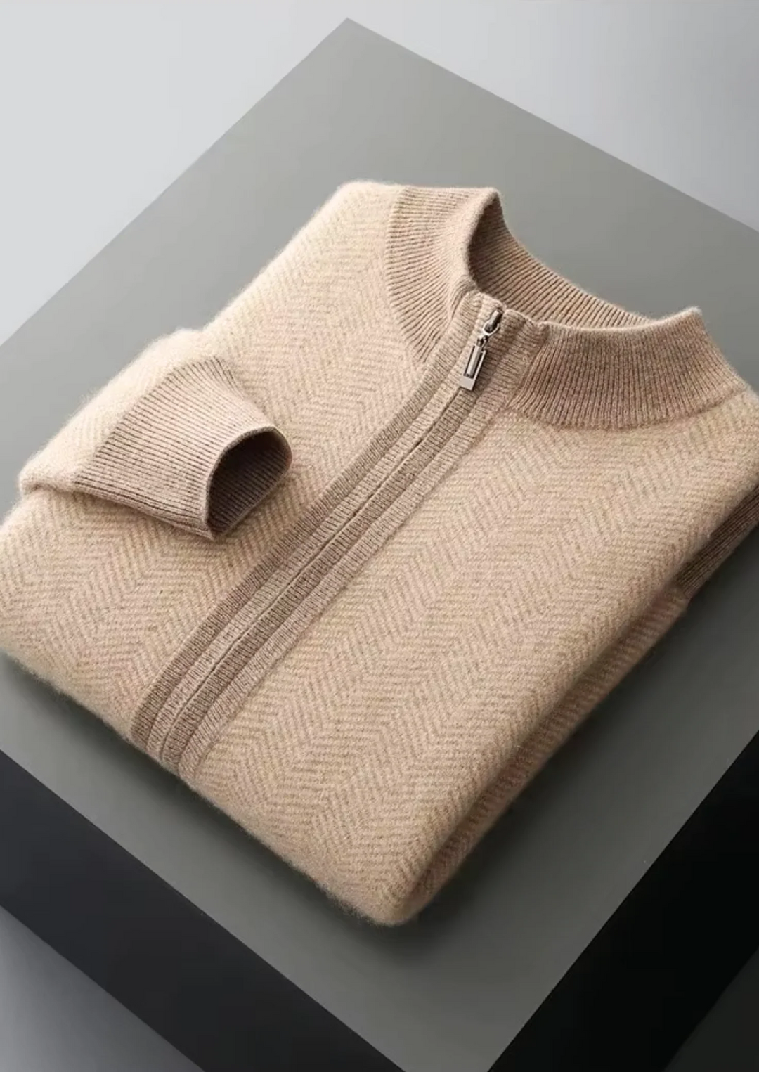 Pure Merino Wool Herringbone Set