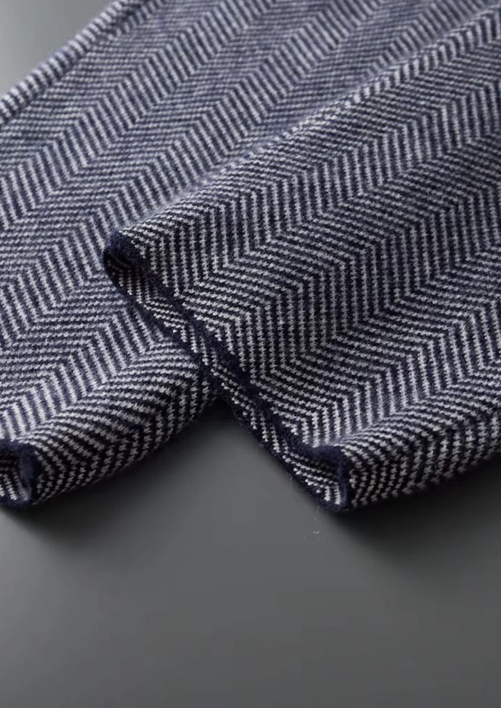 Pure Merino Wool Herringbone Set