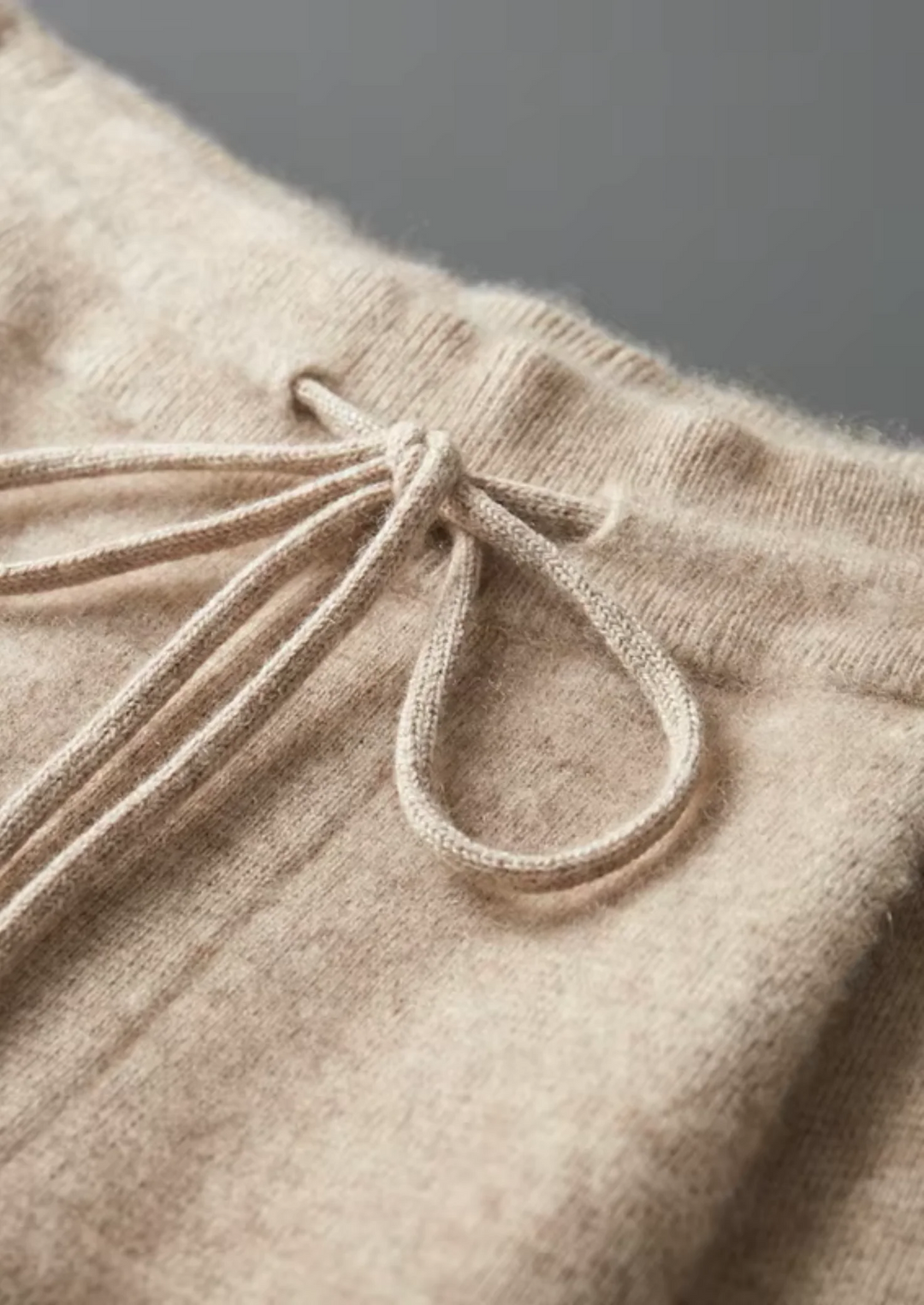 Luxury Cashmere Hoodie Leisure Set