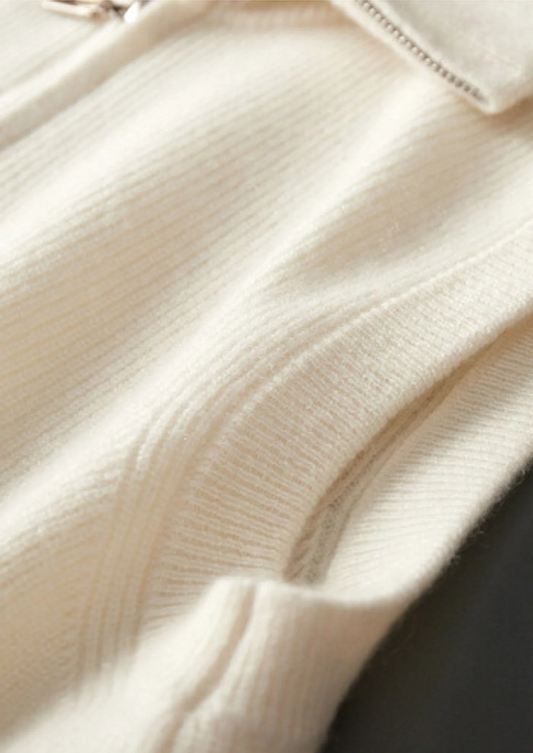 Luxury Cashmere Zip Body Warmer Vest