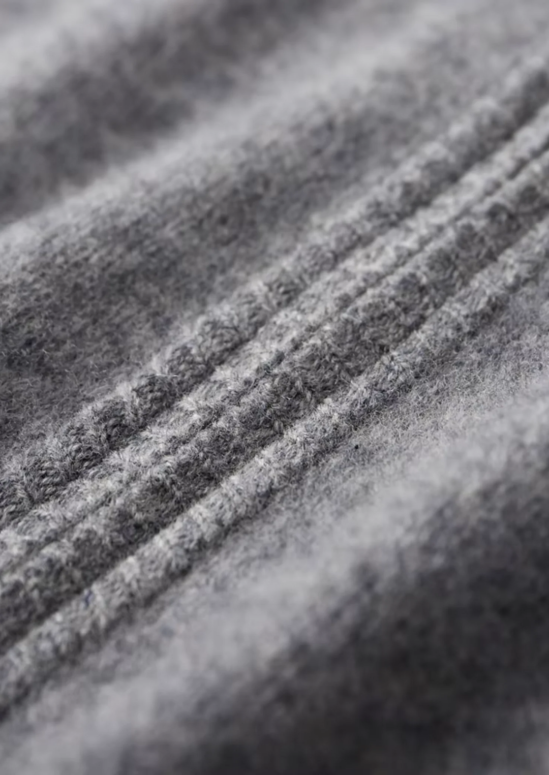 Pure Merino Wool Full-Zip Cardigan