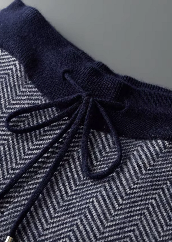 Pure Merino Wool Herringbone Set