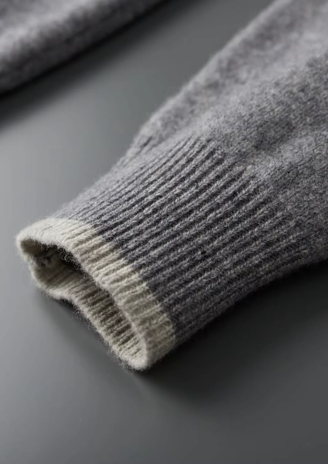 Pure Merino Wool Full-Zip Cardigan