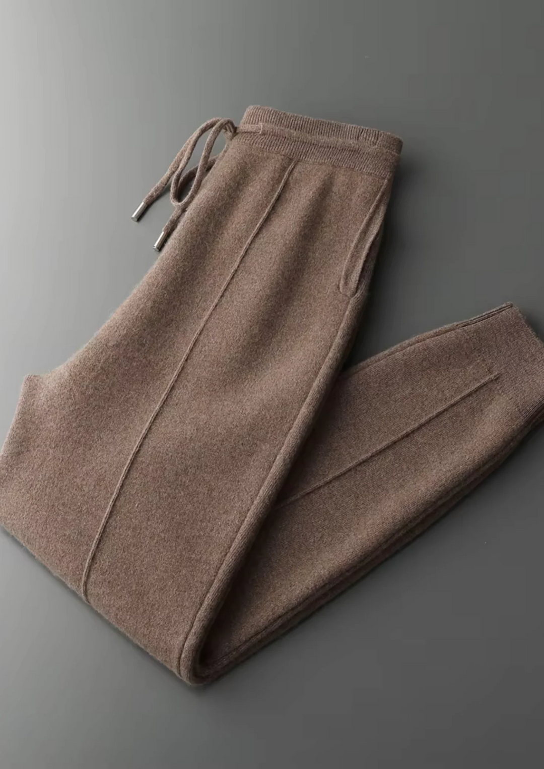 Pure Merino Wool Tapered Joggers