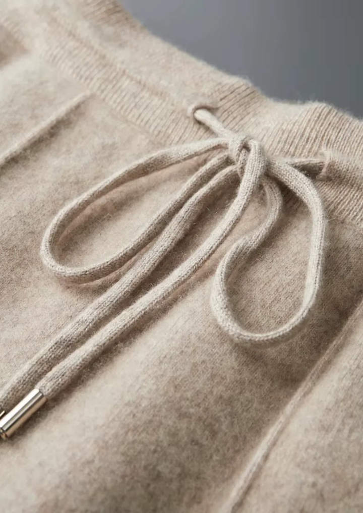 Pure Merino Wool Tapered Joggers