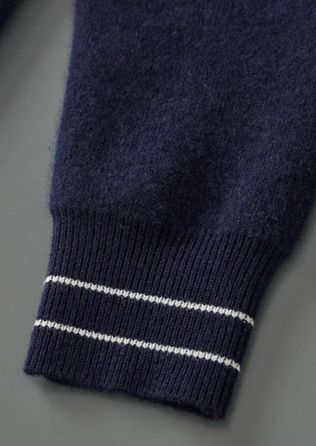 Pure Merino Wool Heritage Zip Cardigan
