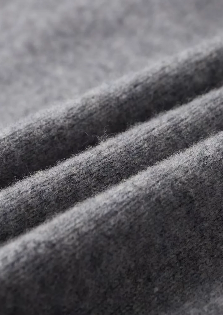 Pure Merino Wool Full-Zip Cardigan